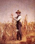 William Sidney Mount Long Island Farmer Husking Corn china oil painting reproduction